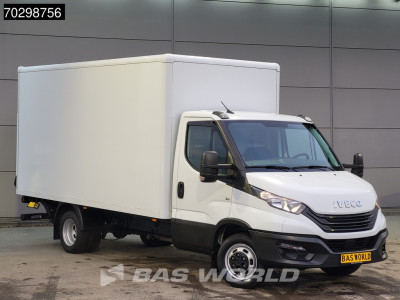 Iveco Daily 35C16 Laadklep Dubbellucht Bakwagen 160PK Airco 3,5t Trekgewicht Euro6 Meubelbak Koffer Airco foto 5