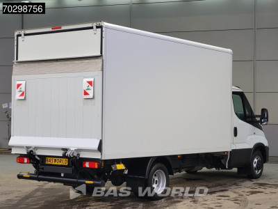 Iveco Daily 35C16 Laadklep Dubbellucht Bakwagen 160PK Airco 3,5t Trekgewicht Euro6 Meubelbak Koffer Airco foto 6