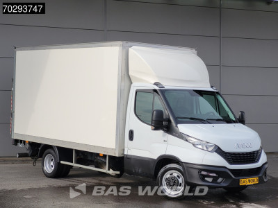 Iveco Daily 35C16 Laadklep Dubbellucht Bakwagen 160PK Airco Cruise Euro6 Meubelbak Koffer 19m3 Airco Cruise control foto 5