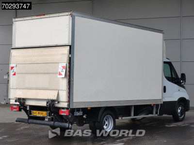Iveco Daily 35C16 Laadklep Dubbellucht Bakwagen 160PK Airco Cruise Euro6 Meubelbak Koffer 19m3 Airco Cruise control foto 6