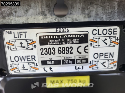 Iveco Daily 35C16 Laadklep Dubbellucht Bakwagen 160PK Airco DHollandia Euro6 Meubelbak Koffer Airco foto 19