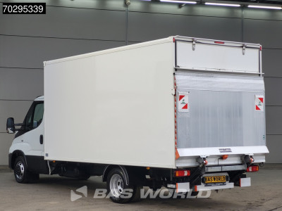 Iveco Daily 35C16 Laadklep Dubbellucht Bakwagen 160PK Airco DHollandia Euro6 Meubelbak Koffer Airco foto 2