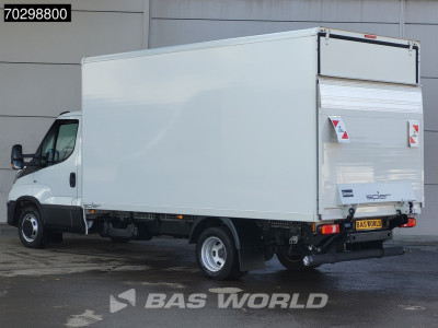 Iveco Daily 35C16 Laadklep Dubbellucht Bakwagen 160PK Airco Euro6 Meubelbak Koffer Airco foto 2