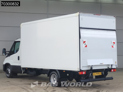Iveco Daily 35C16 Laadklep Dubbellucht Bakwagen 160PK Airco Euro6 Meubelbak Koffer Airco foto 2