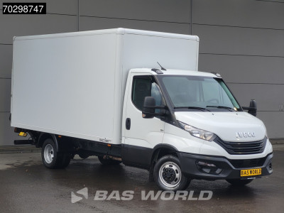 Iveco Daily 35C16 Laadklep Dubbellucht Bakwagen 160PK Airco Euro6 Meubelbak Koffer Airco foto 5