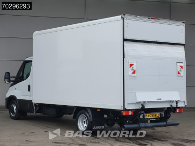 Iveco Daily 35C16 Laadklep Dubbelucht 160PK Bakwagen Airco Cruise Euro6 Meubelbak Koffer Airco foto 2