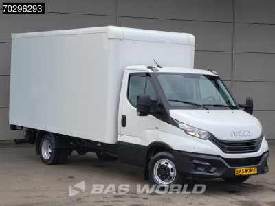 Iveco Daily 35C16 Laadklep Dubbelucht 160PK Bakwagen Airco Cruise Euro6 Meubelbak Koffer Airco foto 5