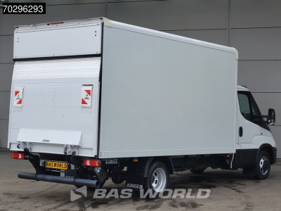 Iveco Daily 35C16 Laadklep Dubbelucht 160PK Bakwagen Airco Cruise Euro6 Meubelbak Koffer Airco foto 6