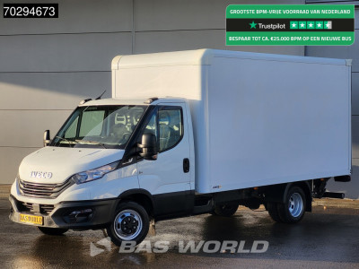 Iveco Daily 35C16 Laadklep Dubbelucht Bakwagen 160PK Airco Camera Euro6 Meubelbak Koffer Airco