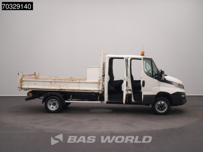 Iveco Daily 35C17 3.0L Kipper Dubbel Cabine Dubbellucht 3,5t Trekhaak Cruise Euro6 Tipper Benne Kieper Trekhaak Cruise control 10