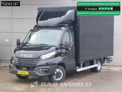 Iveco Daily 35C18 2025 MODEL Automaat 1000kg Dhollandia Laadklep ACC Navi Airco Zijdeur Bakwagen Meubelbak Koffer 21m3 Airco