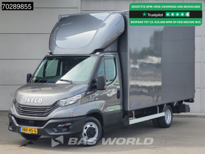 Iveco Daily 35C18 3.0L 180PK Automaat Bakwagen Dhollandia Laadklep Lat om Lat Zijdeur Navi Camera Airco Cruise Koffer Meubelbak 22m3 Airco Cruise control
