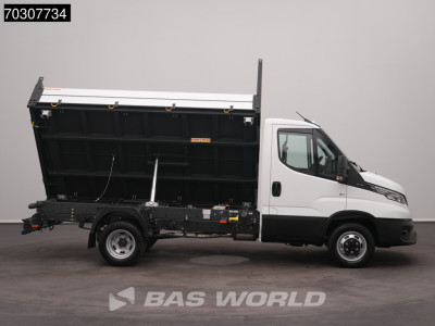 Iveco Daily 35C18 3.0L Automaat Driezijdige Kipper 180PK Dubbellucht 3,5t Trekgewicht ACC LED Camera CarPlay Euro6 Tipper Benne Kieper Airco 10