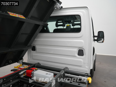Iveco Daily 35C18 3.0L Automaat Driezijdige Kipper 180PK Dubbellucht 3,5t Trekgewicht ACC LED Camera CarPlay Euro6 Tipper Benne Kieper Airco 13