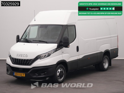 Iveco Daily 35C18 3.0L Automaat Dubbellucht L2H2 3,5t Trekhaak ACC LED Navi Parkeersensoren 180PK Euro6 L2 Airco Trekhaak