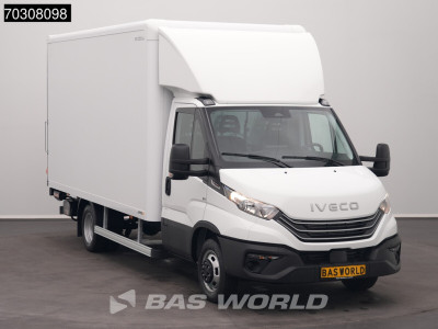Iveco Daily 35C18 3.0L Automaat Laadklep Dubbellucht Bakwagen Airco Cruise Camera CarPlay Stoelverwarming Euro6 Meubelbak Koffer Mobelkoffer Ladebordwand LBW Tail Lift Airco foto 5