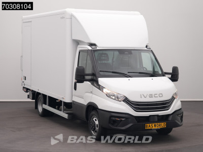 Iveco Daily 35C18 3.0L Automaat Laadklep Dubbellucht Bakwagen Airco Cruise Camera CarPlay Stoelverwarming Euro6 Meubelbak Koffer Mobelkoffer Ladebordwand LBW Tail Lift Airco foto 5
