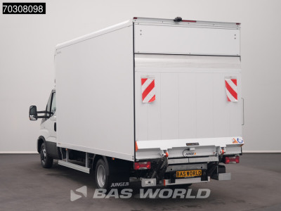Iveco Daily 35C18 3.0L Automaat Laadklep Dubbellucht Bakwagen Airco Cruise Camera CarPlay Stoelverwarming Euro6 Meubelbak Koffer Mobelkoffer Ladebordwand LBW Tail Lift Airco foto 6
