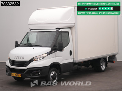 Iveco Daily 35C18 3.0L Automaat Laadklep Zijdeur Dubbellucht Airco Cruise DHollandia Euro6 Meubelbak Koffer Möbelkoffer Airco Cruise control