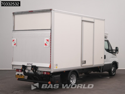 Iveco Daily 35C18 3.0L Automaat Laadklep Zijdeur Dubbellucht Airco Cruise DHollandia Euro6 Meubelbak Koffer Möbelkoffer Airco Cruise control foto 2