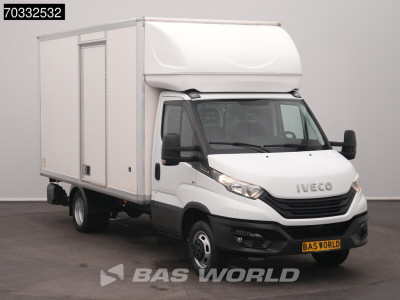 Iveco Daily 35C18 3.0L Automaat Laadklep Zijdeur Dubbellucht Airco Cruise DHollandia Euro6 Meubelbak Koffer Möbelkoffer Airco Cruise control foto 5