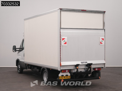 Iveco Daily 35C18 3.0L Automaat Laadklep Zijdeur Dubbellucht Airco Cruise DHollandia Euro6 Meubelbak Koffer Möbelkoffer Airco Cruise control foto 6