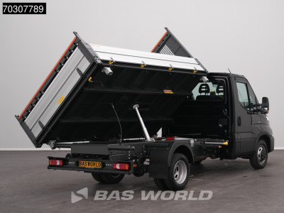 Iveco Daily 35C18 3.0L Driezijdige Kipper 180PK ACC LED Airco Camera CarPlay Stoelverwarming Parkeersensoren 3,5t Trekgewicht Euro6 Tipper Benne Kieper Airco foto 2
