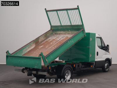 Iveco Daily 35C18 3.0L Kipper met Kist Dubbellucht 3,5t Trekhaak Navi Airco Cruise Camera Euro6 Tipper Benne Kieper Airco Trekhaak Cruise control 2