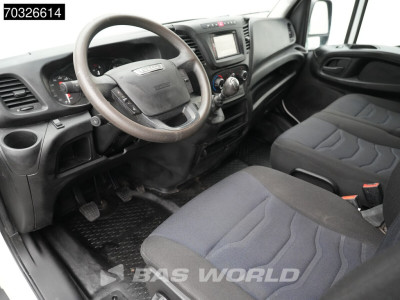 Iveco Daily 35C18 3.0L Kipper met Kist Dubbellucht 3,5t Trekhaak Navi Airco Cruise Camera Euro6 Tipper Benne Kieper Airco Trekhaak Cruise control 3