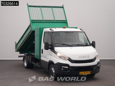 Iveco Daily 35C18 3.0L Kipper met Kist Dubbellucht 3,5t Trekhaak Navi Airco Cruise Camera Euro6 Tipper Benne Kieper Airco Trekhaak Cruise control 5