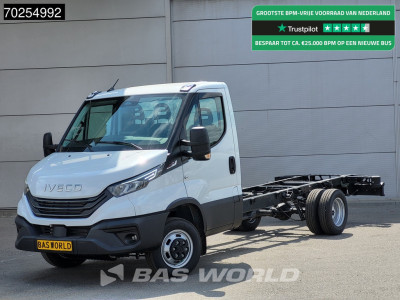 Iveco Daily 35C18 Chassis Cabine Automaat 410WB Airco Cruise Navi LED Euro6 Fahrgestell Chassis 22m3 Cruise control