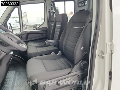 Iveco Daily 35C21 3-Zijdige Kipper Dubbel Cabine 210PK 3.0L Dubbellucht 3,5t Trekhaak ACC Airco LED Camera CarPlay Euro6 Tipper Benne Kieper Dreiseitenkipper 2m3 Airco foto 12