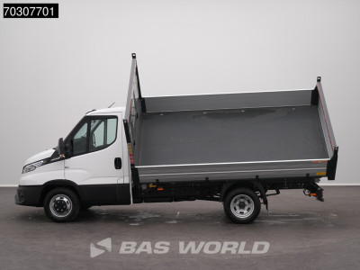 Iveco Daily 35C21 3.0L Automaat Driezijdige Kipper 210PK 3,5t Trekgewicht Dubbellucht ACC LED Camera CarPlay Euro6 Tipper Benne Kieper Airco 11