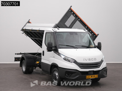 Iveco Daily 35C21 3.0L Automaat Driezijdige Kipper 210PK 3,5t Trekgewicht Dubbellucht ACC LED Camera CarPlay Euro6 Tipper Benne Kieper Airco 6