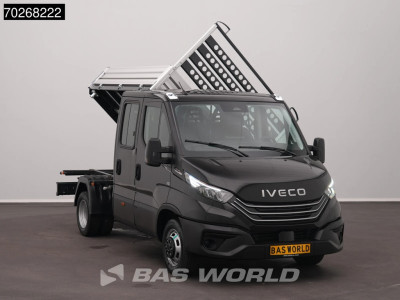 Iveco Daily 35C21 3.0L Automaat Driezijdige Kipper Dubbel Cabine 210PK Dubbellucht ACC LED Airco Camera CarPlay Euro6 Tipper Kieper Benne 2m3 Airco foto 5
