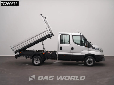 Iveco Daily 35C21 3.0L Automaat Driezijdige Kipper Dubbel Cabine 210PK Dubbellucht ACC LED Airco Camera CarPlay Euro6 Tipper Kieper Benne 2m3 Airco foto 7