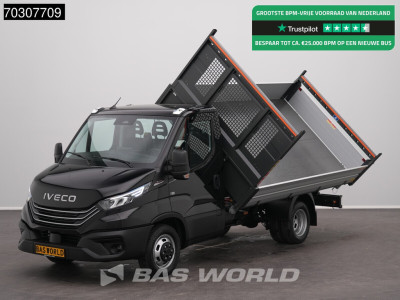 Iveco Daily 35C21 3.0L Automaat Driezijdige Kipper Dubbellucht 210PK 3,5t Trekgewicht ACC LED Camera CarPlay Euro6 Kipper Tipper Benne Airco