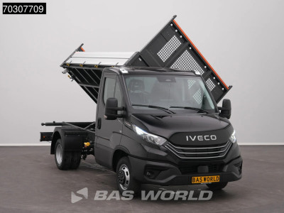 Iveco Daily 35C21 3.0L Automaat Driezijdige Kipper Dubbellucht 210PK 3,5t Trekgewicht ACC LED Camera CarPlay Euro6 Kipper Tipper Benne Airco 6