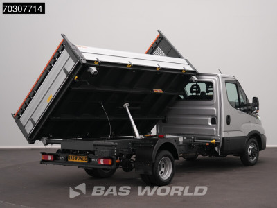 Iveco Daily 35C21 3.0L Automaat Driezijdige Kipper Dubbellucht 3,5t Trekgewicht ACC LED Airco Camera CarPlay Parkeersensoren Euro6 Tipper Benne Kieper Airco foto 6