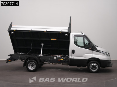Iveco Daily 35C21 3.0L Automaat Driezijdige Kipper Dubbellucht 3,5t Trekgewicht ACC LED Airco Camera CarPlay Parkeersensoren Euro6 Tipper Benne Kieper Airco foto 8