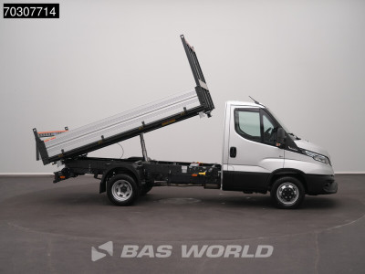 Iveco Daily 35C21 3.0L Automaat Driezijdige Kipper Dubbellucht 3,5t Trekgewicht ACC LED Airco Camera CarPlay Parkeersensoren Euro6 Tipper Benne Kieper Airco foto 9
