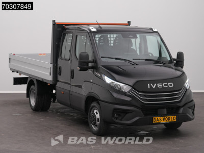 Iveco Daily 35C21 3.0L Automaat Dubbel Cabine 210PK Dubbellucht ACC LED 3,5t Trekgewicht Camera CarPlay Euro6 Pritsche Pickup Open Box Airco Dubbel cabine foto 6