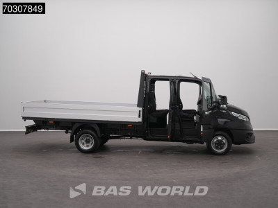 Iveco Daily 35C21 3.0L Automaat Dubbel Cabine 210PK Dubbellucht ACC LED 3,5t Trekgewicht Camera CarPlay Euro6 Pritsche Pickup Open Box Airco Dubbel cabine foto 9