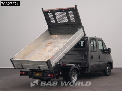 Iveco Daily 35C21 3.0L Automaat Dubbel Cabine Dubbellucht 3,5t Trekhaak Navi Airco Cruise Euro6 DC Tipper Benne Kieper Airco Trekhaak Cruise control 2