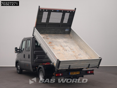 Iveco Daily 35C21 3.0L Automaat Dubbel Cabine Dubbellucht 3,5t Trekhaak Navi Airco Cruise Euro6 DC Tipper Benne Kieper Airco Trekhaak Cruise control 5