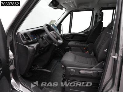 Iveco Daily 35C21 3.0L Automaat Dubbel Cabine Open Laadbak 210PK ACC LED Airco Camera CarPlay Parkeersensoren Euro6 Pritsche Pickup Open Box Airco Dubbel cabine foto 10