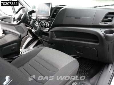 Iveco Daily 35C21 3.0L Automaat Dubbel Cabine Open Laadbak 210PK ACC LED Airco Camera CarPlay Parkeersensoren Euro6 Pritsche Pickup Open Box Airco Dubbel cabine foto 12