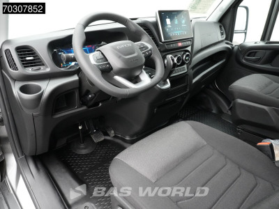 Iveco Daily 35C21 3.0L Automaat Dubbel Cabine Open Laadbak 210PK ACC LED Airco Camera CarPlay Parkeersensoren Euro6 Pritsche Pickup Open Box Airco Dubbel cabine foto 3