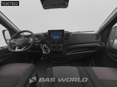 Iveco Daily 35C21 3.0L Automaat Dubbellucht 210PK Open Laadbak ACC LED Airco Camera CarPlay Parkeersensoren Stoelverwarming 3,5t Trekgewicht Euro6 Pritsche Pickup Open Box Airco 3