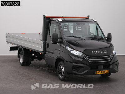 Iveco Daily 35C21 3.0L Automaat Dubbellucht 210PK Open Laadbak ACC LED Airco Camera CarPlay Parkeersensoren Stoelverwarming 3,5t Trekgewicht Euro6 Pritsche Pickup Open Box Airco 6